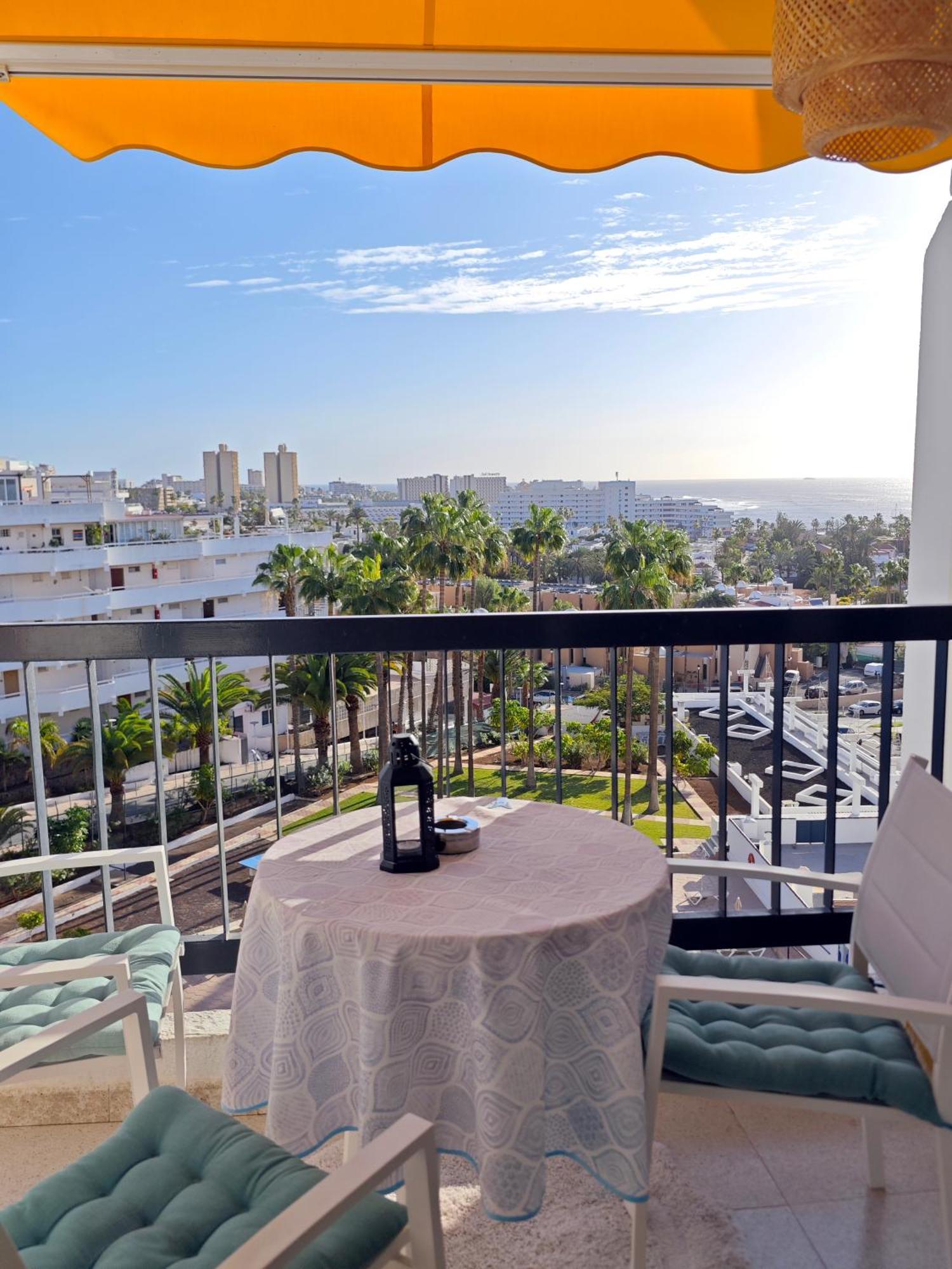 Blanco&Azul - Comfortable Ocean View Apartment Next To The Beach Playa de las Américas Extérieur photo